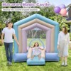 Infans Kids Bounce House with Slide Basketball Rim Manual Pump 480W Blower Included - 3 of 4
