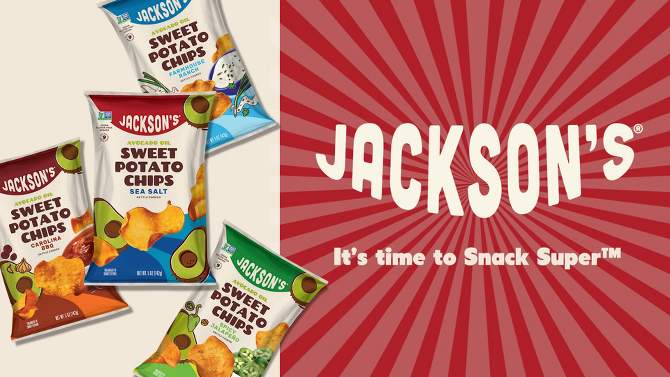 Jackson&#39;s Avocado Oil Sweet Potato Chips - Carolina BBQ 5oz, 6 of 7, play video