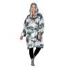 Catalonia Women's Casual Blanket Hoodie Sweatshirt, Cozy Fleece Blanket Pullover Sweater with front Pocket, Clothing Cozy Gift for Wife Woman - 4 of 4