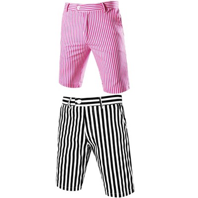 fuchsia/white