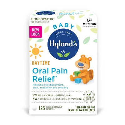 Hyland's Baby Oral Pain Relief - 125ct