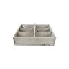 Cheung's Loomstead 6 Slot Tapered Woody Caddy - Gray - 4 of 4
