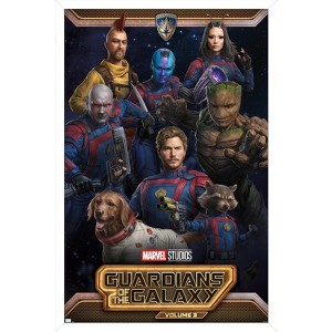 Trends International Marvel Guardians of the Galaxy Vol 3 - Group Framed Wall Poster Prints - 1 of 4