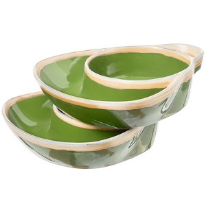 The Lakeside Collection Sets of 2 Stoneware Soup & Side Bowls - 1 of 2