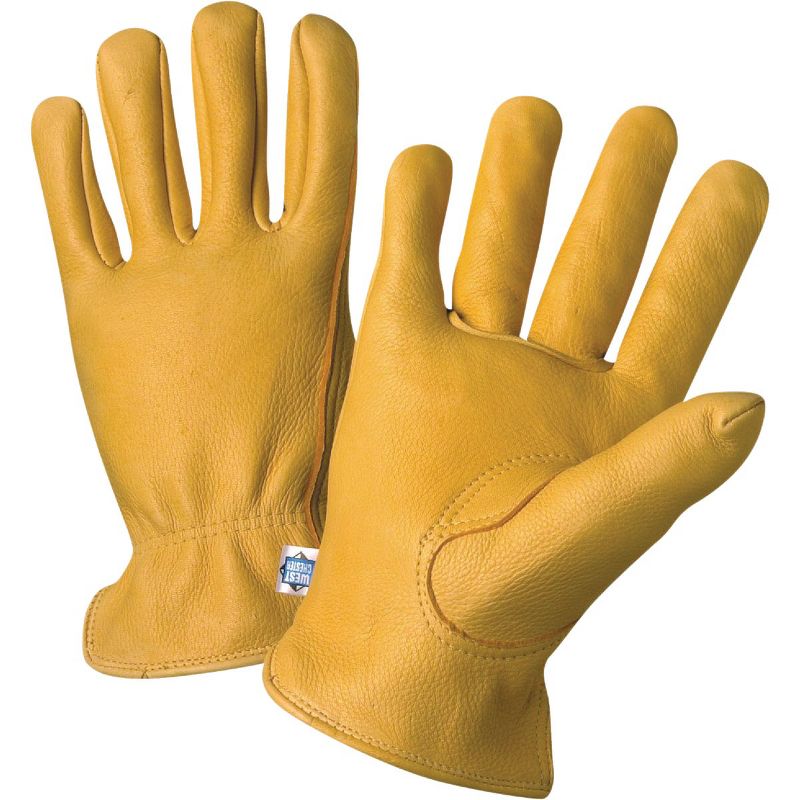 Boss  Men's Large Premium Deerskin Leather Driver Glove B84081-L, 1 of 3