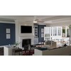 Urban Ambiance Luxury Modern Indoor Ceiling Fan,  15.8"H x 52"W,  White, UHP9212 - 2 of 4