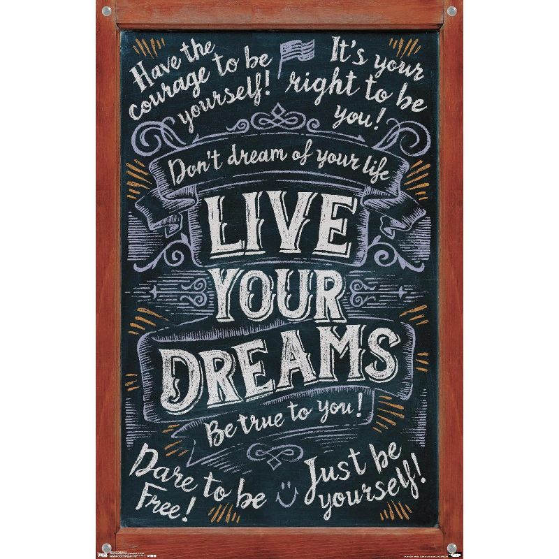 Trends International Live Your Dreams Unframed Wall Poster Prints, 4 of 7