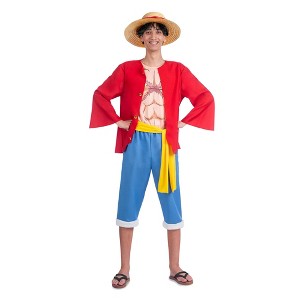 One Piece Luffy Adult Costume - 1 of 4
