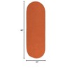 Colonial Mills Boca Raton - Rust 2 Ft x4 Ft Oval Rug Indoor/Outdoor 100% Polypropylene - 2 of 4