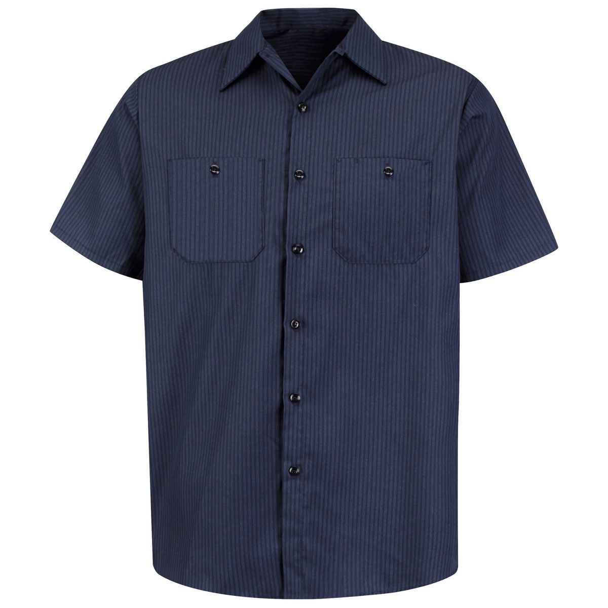 Red Kap Men's Short Sleeve Durastripe Work Shirt