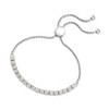 Ross-Simons 1.00 ct. t.w. Diamond Cluster Bolo Bracelet in Sterling Silver Size - 4 of 4