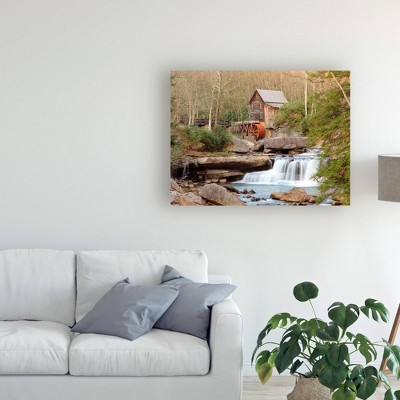 35" x 47" Glade Creek Mill West Virginia by Monte Nagler - Trademark Fine Art