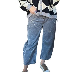 Women's Barrel Jeans - ee:some L - 1 of 3