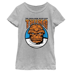 Girls The Fantastic Four: First Steps The Thing Lovely Blue Eyes T Shirt - 1 of 4