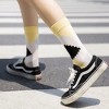 Geometric Staircase Pattern Socks (Women's Sizes Adult Medium) from the Sock Panda - 2 of 3