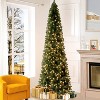 Home Imports Emporium 4.5ft Slim Christmas Tree with Lights, Christmas Tree Prelit with 444 Branch Tips, 150 Warm Lights Aritificial Christmas Tree - 4 of 4
