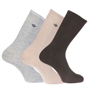 Dockers Men's Socks & Hosiery - 3-Pack Flat Knit Athletic and Crew Socks for Men - 1 of 4