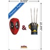 Trends International Marvel Deadpool & Wolverine - Mask and Claws One Sheet Unframed Wall Poster Prints - 3 of 4