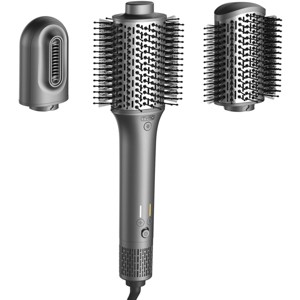 TYMO Airexcel High Speed Hot Air Brush Hair Dryer - Silver - 1250 Watt - 1 of 4