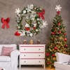 6FT Christmas Garland with Lights, Prelit Artificial Christmas Garland with Pine Cones, Cordless Xmas Garland for Fireplace Holiday Home Decorations - 3 of 4