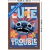 Trends International Disney Lilo & Stitch (2025) - Cute Trouble Framed Wall Poster Prints - 3 of 4