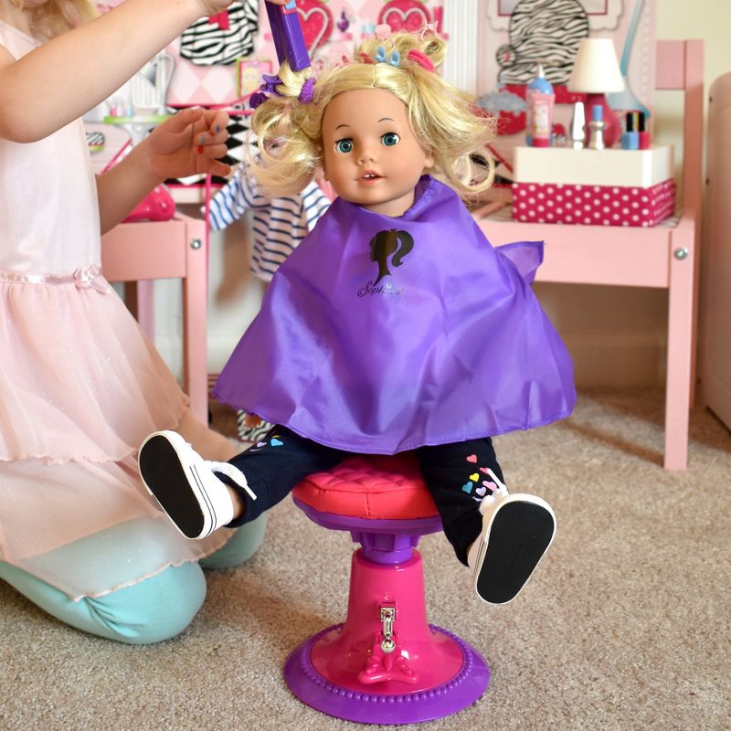 Sophia’s Hair Salon Complete 30 Piece Play Set for 18" Dolls, 3 of 12
