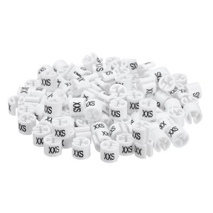 Unique Bargains Convenient removal and reusability Clothes Hanger Markers 160 Pcs - 1 of 4