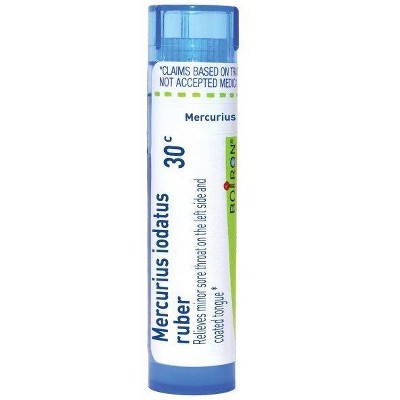 Mercurius Iodatus Ruber 30C by Boiron Homeopathic Single Medicine For Pain  -  80 Pellet