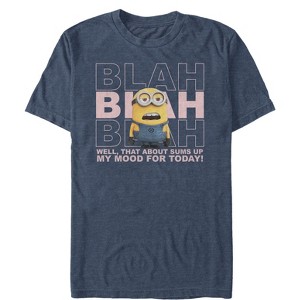 Men's Despicable Me Minion Blah Mood T-Shirt - 1 of 3