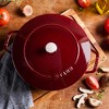 Staub Cast Iron Essential French Oven, Dutch Oven, 5-quart, serves 5-6, Made in France - 3 of 4