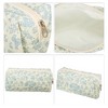 Unique Bargains Durable Small Quilted Makeup Bag 2 Pcs - 4 of 4