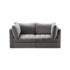 Meridian Furniture,Jacob Velvet Modular Sofa - 3 of 4