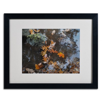 Trademark Fine Art -Monica Fleet 'Buoyant' Matted Framed Art