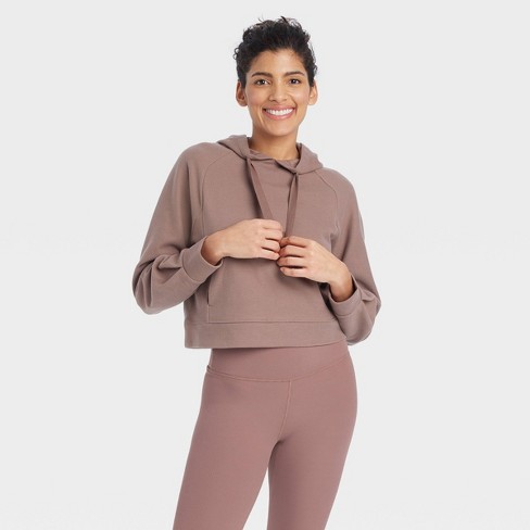 Women's Cozy Rib Hoodie - All In Motion™ : Target