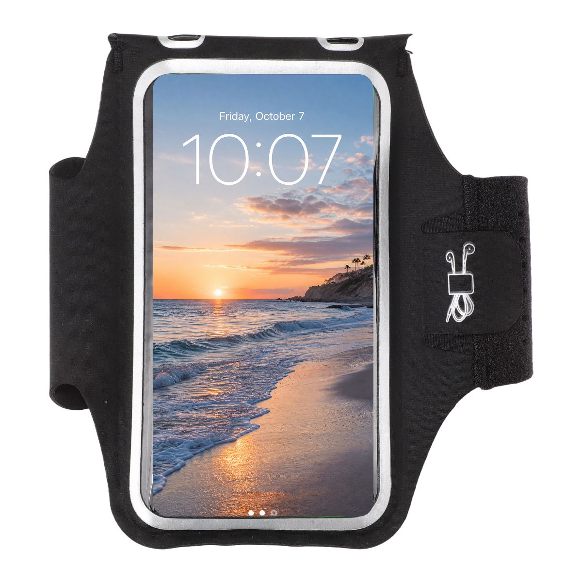 Unique Bargains Convenient Running Armband 1 Pc