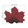 Unique Bargains Wedding Party Thanksgiving Halloween Decoration Fall Artificial Maple Leaves 200 Pcs - 2 of 4