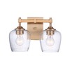 Craftmade Lighting Stellen 2 - Light Vanity in  Satin Brass - 2 of 4