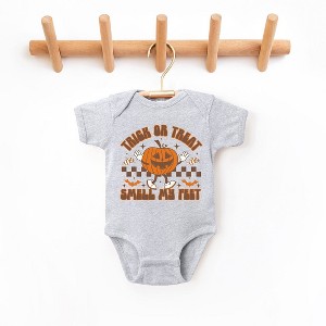 The Juniper Shop Smell My Feet Checkered Baby Bodysuit - 1 of 2
