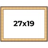PosterPalooza | Traditional Gold Picture Frame - UV Acrylic, Backing Board, Hanging Hardware Included - 2 of 4