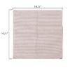 Storied Home Square Cotton Knit Dish Cloths (Set of 2 Pieces) - 2 of 4