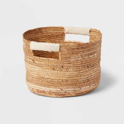 Woven Round Banana Sewing Basket - Brightroom™