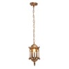 YIYIBYUS  Modern 1-Light Indoor/Outdoor Bronze Waterproof Lantern Pendant Light - 3 of 4