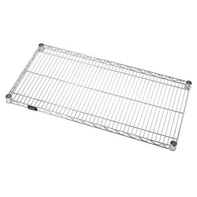 Quantum Storage Systems Wire Shelf, 36"W X 21"D, 600 - 800 Lb. Capacity, 304 Stainless Steel, Nsf