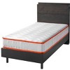 Dexmalle Twin Foam Spring Mattress with Motion Isolation & Pressure Relief for Twin Bed Frames - 2 of 4