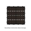 Interlocking Deck Tiles - 6-Pack Wood Plastic Composite Patio Tiles - Outdoor Flooring for Balcony, Porch, and Garage by Pure Garden (Brown) - 3 of 4