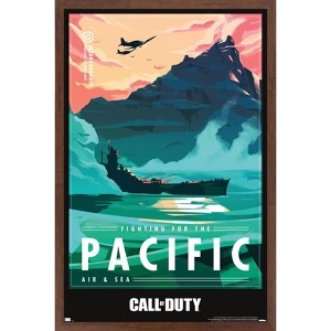 Trends International Call of Duty: Vanguard - Pacific Framed Wall Poster Prints - 1 of 4