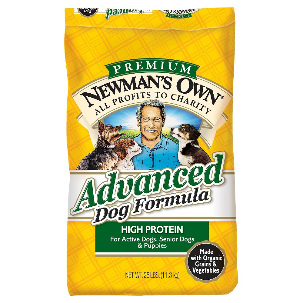 UPC 757645661003 product image for Newmans Own Advanced High Protein Dry Dog Food - 25lbs | upcitemdb.com