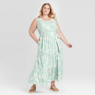 target blue maxi dress