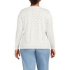 Lands' End Women's Relaxed Supima Cotton Long Sleeve Crew Neck T-Shirt - 2 of 4
