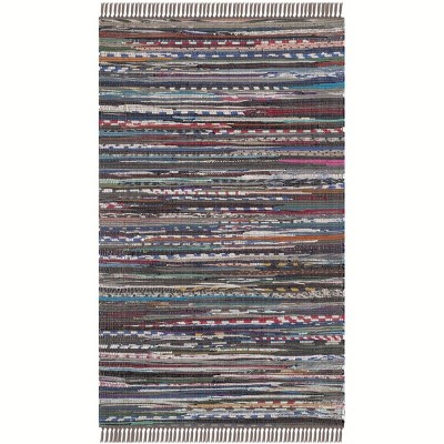 Rag Rug RAR121 Hand Woven Indoor Rugs - Safavieh